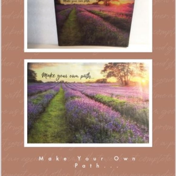 Main Street Totes "Make Your Own Path" Tote Bag - Picture 2 of 8